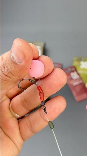 The No Knot Ronnie Rig 🎣 - Best Carp Rig? 👀🪝#carpfishing #carprigs #fish #fishing