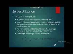 Module 2/G/G/1 queue -Queuing models(VTU 8th sem CSE)