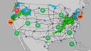 Holiday travel forecast: Who could see weather delays?