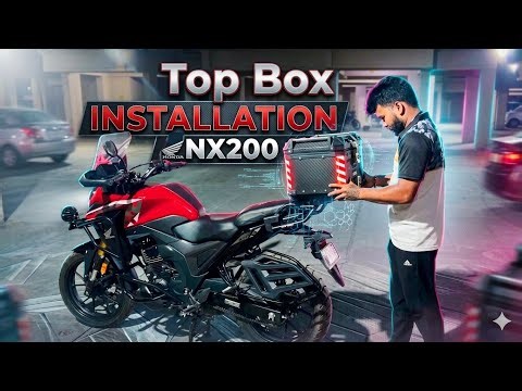 Top Box Installation DIY At Home | Easy Topbox Installation | Nx200 | #Sakhi❣️