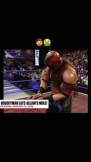 Boogeyman Eats Jillian's Mole: Shocking WWE Moments
