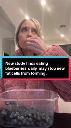 A groundbreaking study from the University of Michigan has me stocking up on blueberies. #fatloss #fatlossover40 #weightlossjouney #grandmasoftiktok #genx