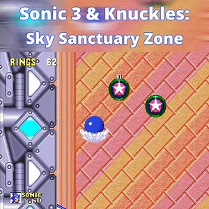 Sky Sanctuary Zone from Sonic 3 & Knuckles for the Sega Genesis. Run recorded 6/5/23. Enjoy! #retro #retrogames #sega #sonic #sonicthehedgehog | Black Retro Gamer