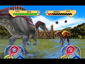 Dinosaur King Arcade Game 恐竜キング - Spiny X Tank VS the Alpha Fortress [Hard]