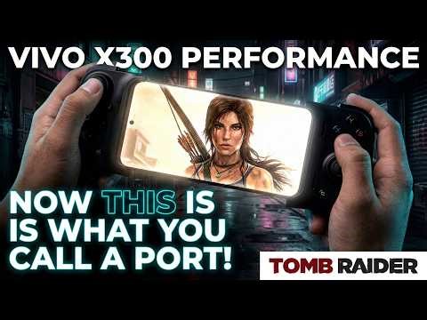 Tomb Raider PC on Vivo X300 is Glorious! | Do You Even Need a Handheld PC? | Punchi Man Gaming