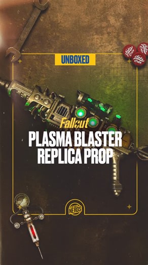 TOP SHELF NERDS on Instagram: "This Plasma Blaster Prop from Chronicle Collectibles and @sideshow is something every fallout fan should have. (Prop plastic toy)"