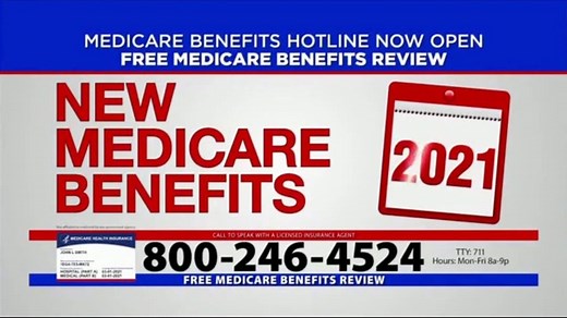 Medicare Benefits Hotline TV Spot, '2021 New Medicare Benefits'