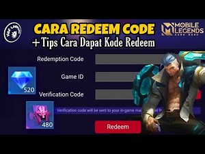 CARA REDEEM CODE ML - CARA TUKARKAN KODE REDEEM MOBILE LEGEND