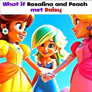 The Ultimate Princess Trio: Rosalina, Peach, and Daisy #MarioGalaxy #PrincessEdit #GalaxyAura
