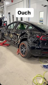 29K views · 1.2K reactions | The whole side of this model 3 got smashed up bad, any guess’s on what hit it ? • #tesla #teslamodel3 #teslamotorsclub #teslalife #teslacars #luxurycarrepair #bodyshoplife #autobody #bodyshop #panelbeater #collision #collisioncenter #autobodyshop #autobodyrepair #collisionrepair | Luxury Car Repair | Facebook