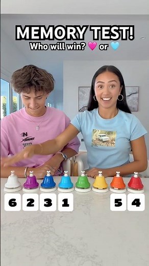 BELL MEMORY TEST! 🌈🛎️