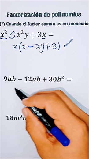 ✏️ ¿Se te complica factorizar polinomios? Aquí te explico paso a paso cómo identificar el método correcto y evitar los errores más comunes. 📚 Aprende a factorizar rápidamente y mejora tu álgebra desde cero. 📌 Guarda este reel para repasar cuando lo necesites. 🔁 Compártelo con alguien que también esté estudiando. #Álgebra #Factorización #MatemáticaFácil #AprendeConmigo #Educación #Polinomios #MateScience | MateScience