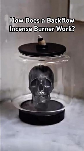 How Does a Backflow Incense Burner Work? #incenseburner