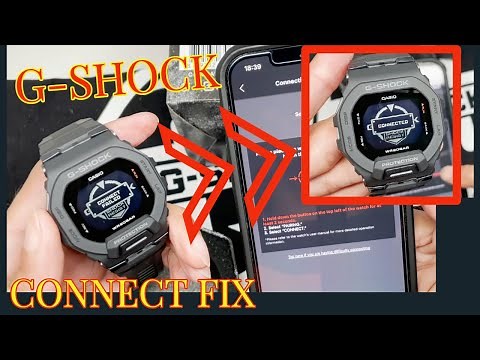 G-Shock GBD-200 Connection Fail - Bluetooth How to Fix and Troubleshoot Connect Error - G-SHOCK MOVE
