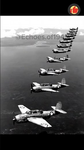 Rare WWII Footage: US Navy TBF Avengers Formation ✈️🇺🇸