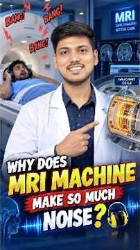 Why Is MRI So LOUD? 🔊🧲 | The Science Behind MRI Banging Sounds #Shorts #MRI #mritechs
