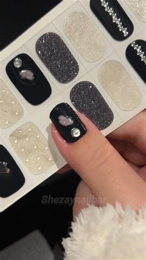 “How to Apply Nail Stickers 💅 | Long Lasting & Waterproof Trick!”