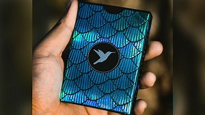 Marvelous Hummingbird Feathers Playing Cards