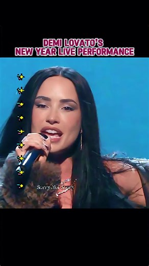 Demi Lovato's Spectacular New Year Live Performance