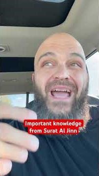 Important knowledge from Surat Al Jinn #quran #tafsir #jinn #knowledge