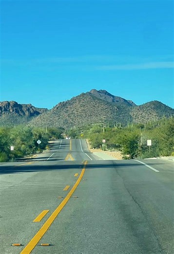 Starr Pass Blvd in Tucson #starrpasstucson #mountains #tucsonarizona