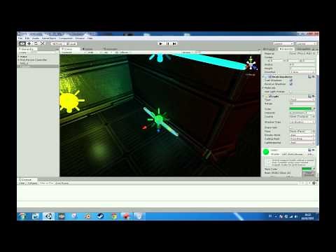 Como hacer una buena iluminacion en Unity3D (Luces de neon)