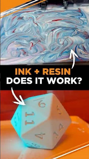 Giant D20 3D Print With Custom Resin Colour - Does It Work?