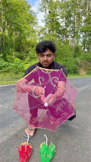 3 Ta Small Umbrella Vs Traditional Umbrella Unboxing 😍✅