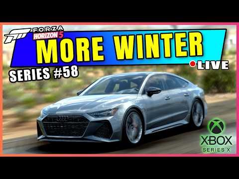 FH5 Series 58 Winter: 2021 Audi RS 7 Unlock & Super Street Hunt [Xbox Gameplay]