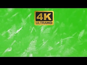 Ice Frozen Texture - Green Screen Footage For Free