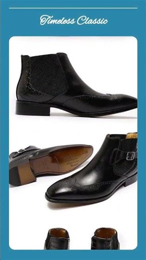 Oxford Boots - Brogue Shoes For Men
