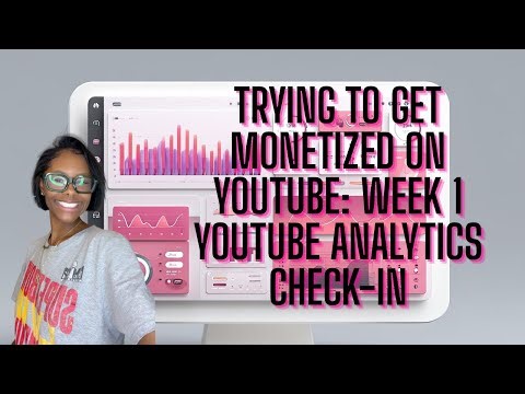 Trying to Get Monetized on youtube: Week 1 YouTube Analytics Check-In