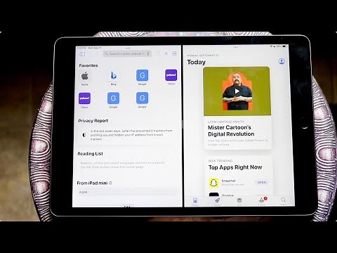 How To Split Screen Multitask On iPad 9th Generation!