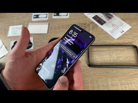 Panzerglas korrekt und blasenfrei anbringen an Smartphone - Google Pixel 8 Displayschutz Anleitung