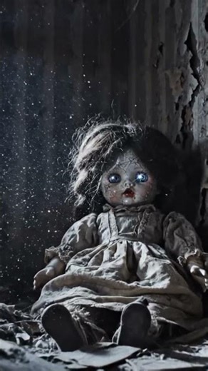 The Cursed Doll Moved When I Looked Away 👁️ #creepydoll #curseddoll #haunteddoll