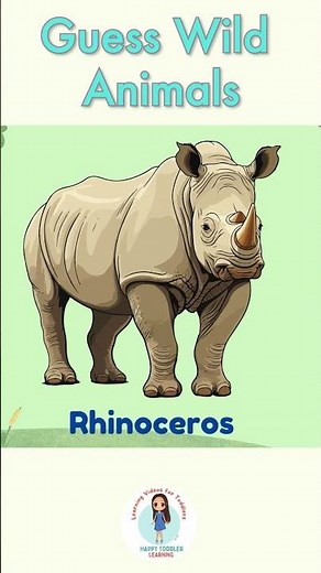 100 ANIMALS | Wild Animals Names | Guess Safari Animal Names | First 100 Words for Babies