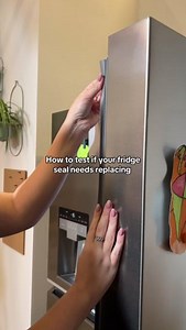 How to test if your fridge seal needs replacing ⬇️ | AO