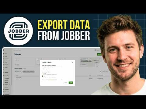 How to Export Data From Jobber
