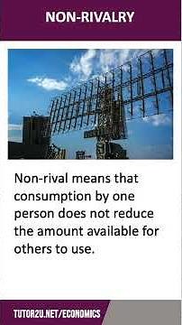 Public Goods | 60 Second Economics | A-Level & IB