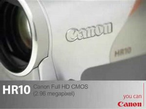 Canon HR10 (HD) High Definition Mini Camcorder