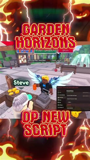 🌱 СКРИПТ на GARDEN HORIZONS в РОБЛОКС! #roblox #script #gardenhorizons #scriptgardenhorizons