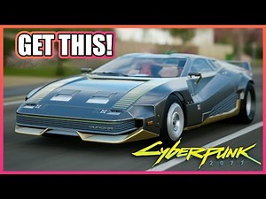 How to UNLOCK the CYBERPUNK 2077 QUADRA V-TECH - FORZA HORIZON 4