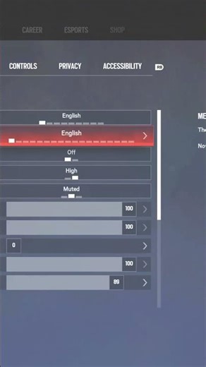 Best R6 settings for controller players