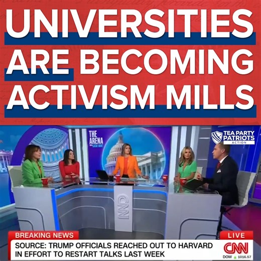 177K views · 7.1K reactions | College campuses have become dens of indoctrination. Time to cut off their federal funding.⁩ | Tea Party Patriots | Facebook