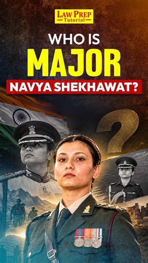 Who Is Major Navya Shekhawat? 🇮🇳 | India's First Woman Army ADC