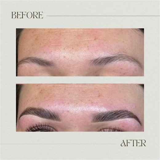 👀✨ Before & After: Eyebrow Lamination ✨👀