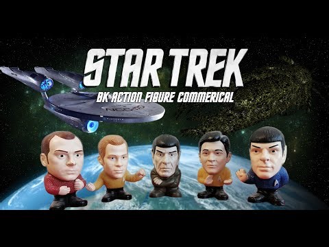 Star Trek 2009 Burger King Action Figures Commercial