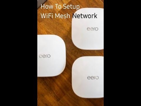 How to setup wifi mesh network