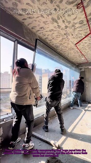 Installing Big Living Room Glass? This Team’s Safe Hack (No Cracks or Injuries!)