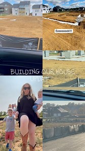 As of today, first floor framing is complete! #triplets #buildingahouse #moving #houseupdate #family #parents | Brittany Schneider